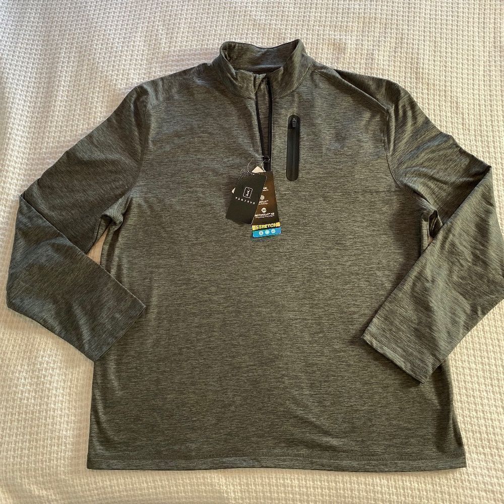 PGA TOUR Men’s Large Gray Heather Shirt